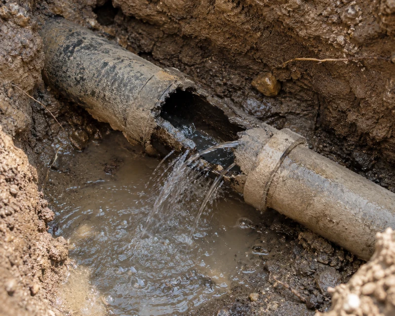 Pipe Repair & Replacement Before